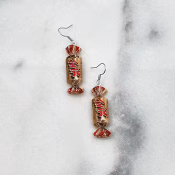 Twix Örhängen Godis