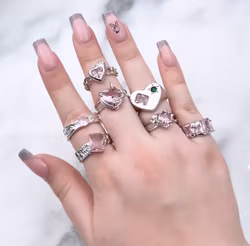 Ringar Rosa Sten