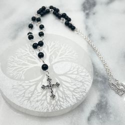 Pärl Halsband Kors