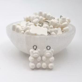 Berlock Gummibjörn Vit