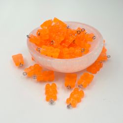 Neon Orange Gummibjörnsberlock