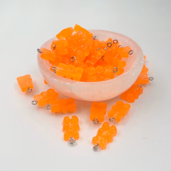 Neon Orange Gummibjörnsberlock