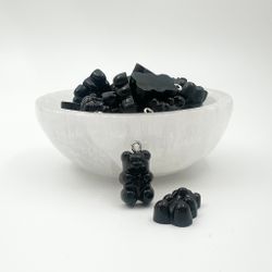 Svart Berlock Gummibjörn