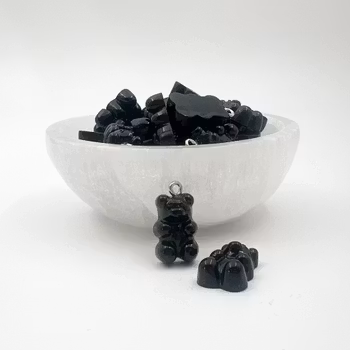 Svart Berlock Gummibjörn