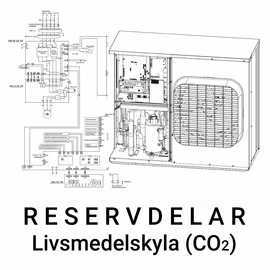 Reservdelslista Livsmedelskyla (CO2)