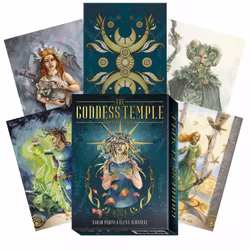 The Goddess Temple Oracle Cards (Engelsk)