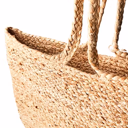 COLLECT handvävd väska i jute