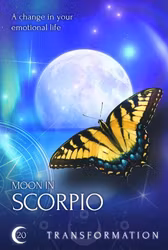 Zodiac Moon Reading Cards (Engelsk)