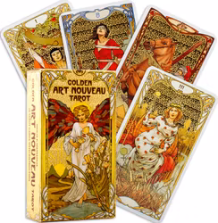 Golden Art Nouveau Tarot EX253 (Engelsk)