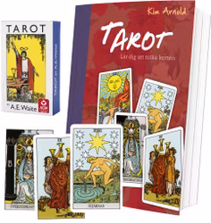Tarotpaket Tarot bok + Waite svensk tarot (standard)