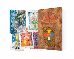 Paket med Thoth Tarotlek (Svensk)  och Själens spegel bok