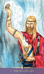 Steele Wizard Tarot: The Language of the Soul  (Engelsk) NYHET!