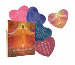 Guardian Angel Cards : Loving Messages from the Angels (Engelsk) - Hjärtformade kort