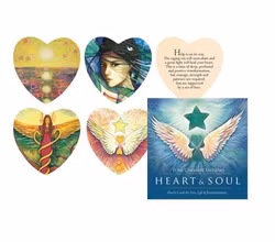 Heart & Soul Oracle Cards (Engelsk) - Hjärtformade kort