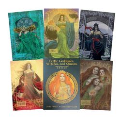 Celtic Goddesses, Witches, and Queens Oracle  (Engelsk) NYHET