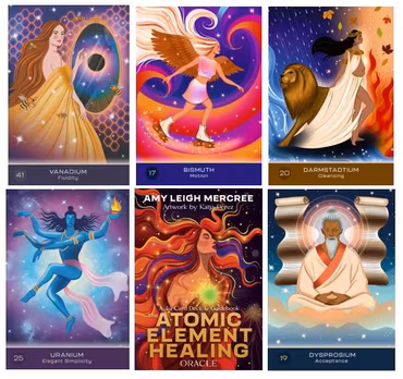 The Atomic Element Healing Oracle (Engelsk) NYHET!