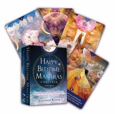 Happy Bedtime Mantras Card Deck (Engelsk) NYHET!