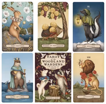 Tarot of the Woodland Wardens (Engelsk)