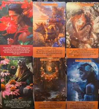 Blommorna viskar Tarot och Orakel ( Svensk) NYHET!