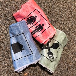 Mikrofiberduk 3-pack wc-kök-hus