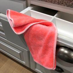 Mikrofiberduk T2 30x30 cm Röd