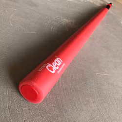 Aluskaft 180 cm Röd