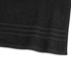 Basic Frotté 65x130 cm Svart