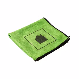 Mikrofiberduk T2 Hussymbol 30x30 cm Grön