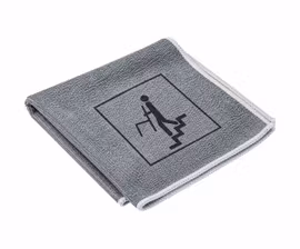Mikrofiberduk T2 Flyttstädsymbol 30x30 cm Grå