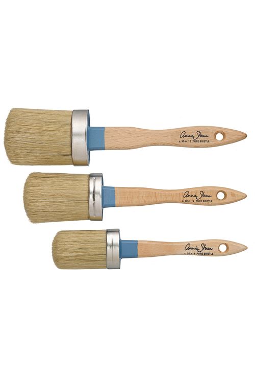 Annie Sloan Naturborst Chalk Paint penslar i tre storlekar
