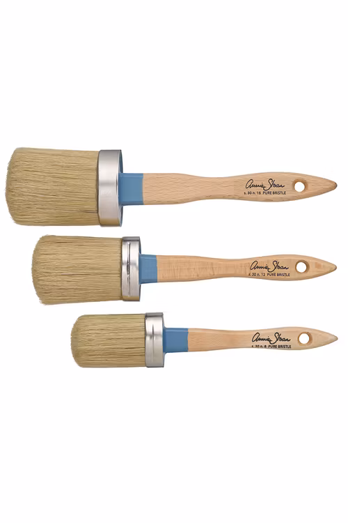Annie Sloan Naturborst Chalk Paint penslar i tre storlekar