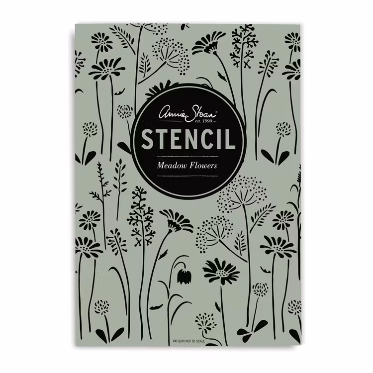 Annie Sloan Schablon Medow Flowers