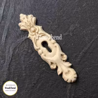 Träornament stående nyckelhål 5-pack wub0991