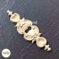 Träornament liggande nyckelhål 5-pack wub0996