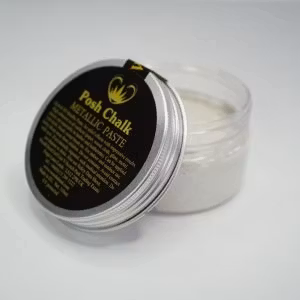 Posh Chalk Metallic Paste White Titanium 110 ml