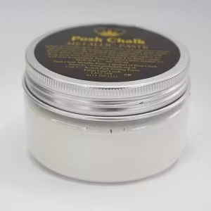 Posh Chalk Metallic Paste White Titanium 110 ml