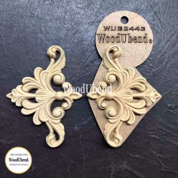 Träornament Dekoration 2-pack wub2443