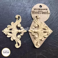 Träornament Dekoration 2-pack wub2443