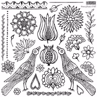 IOD Stamps Pennsylvania folk