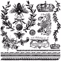IOD Stamps Queen Bee