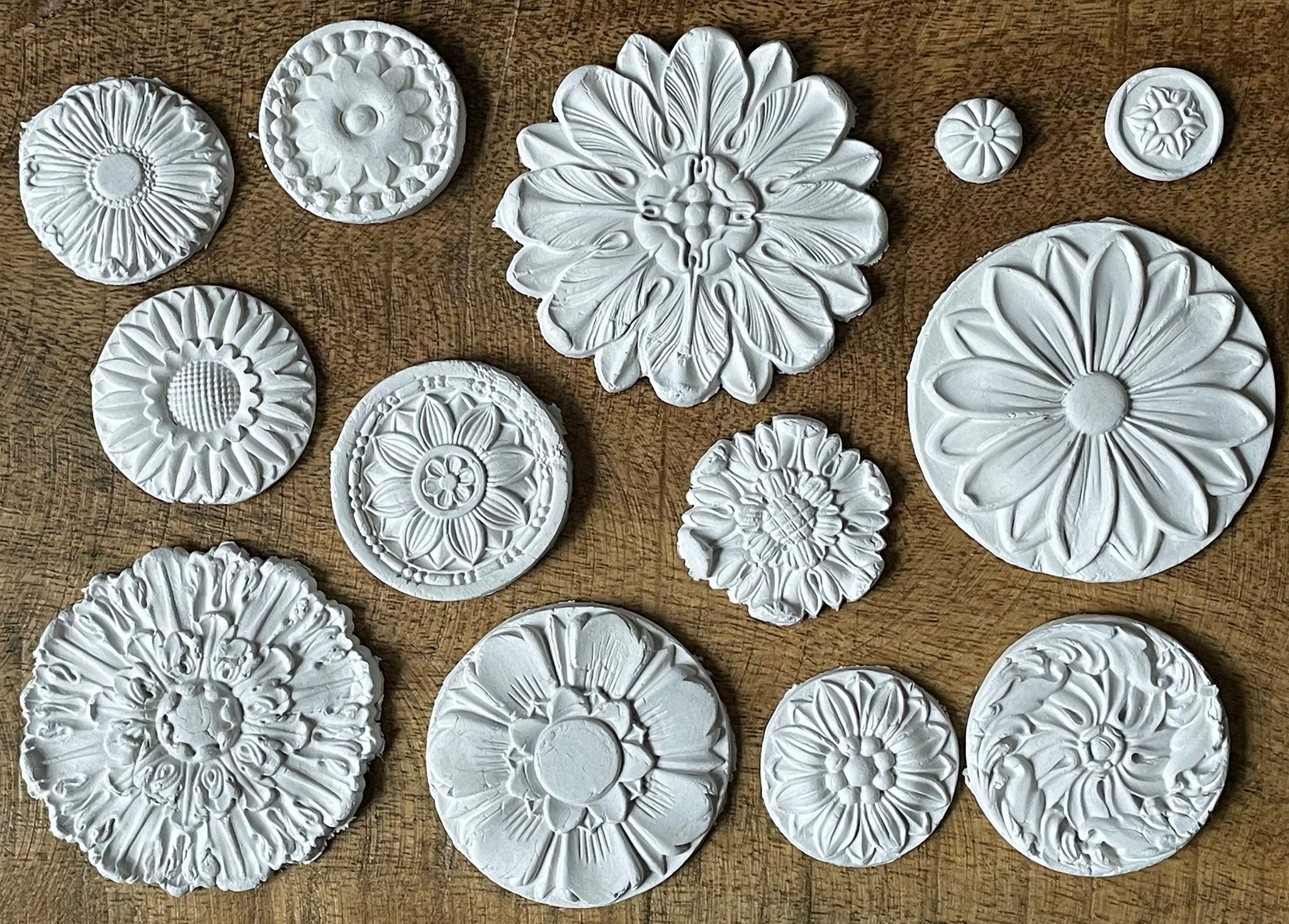 IOD Moulds Rosettes