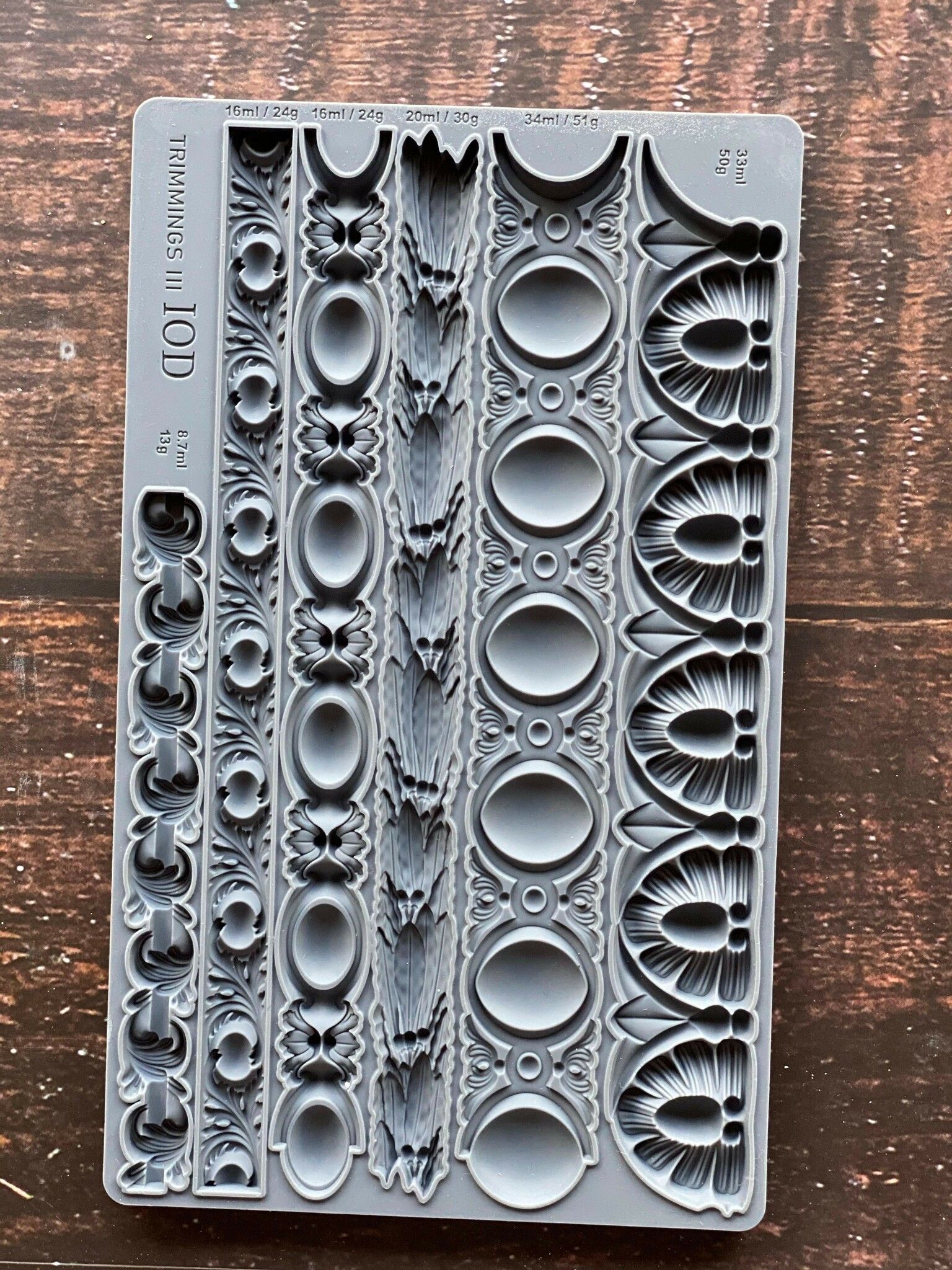 IOD Moulds Trimmings 3