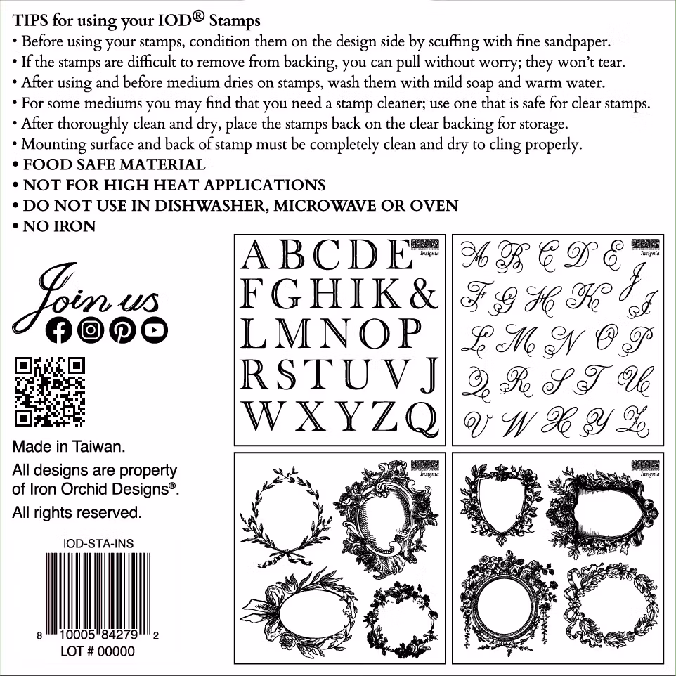 IOD Stamps Insignia