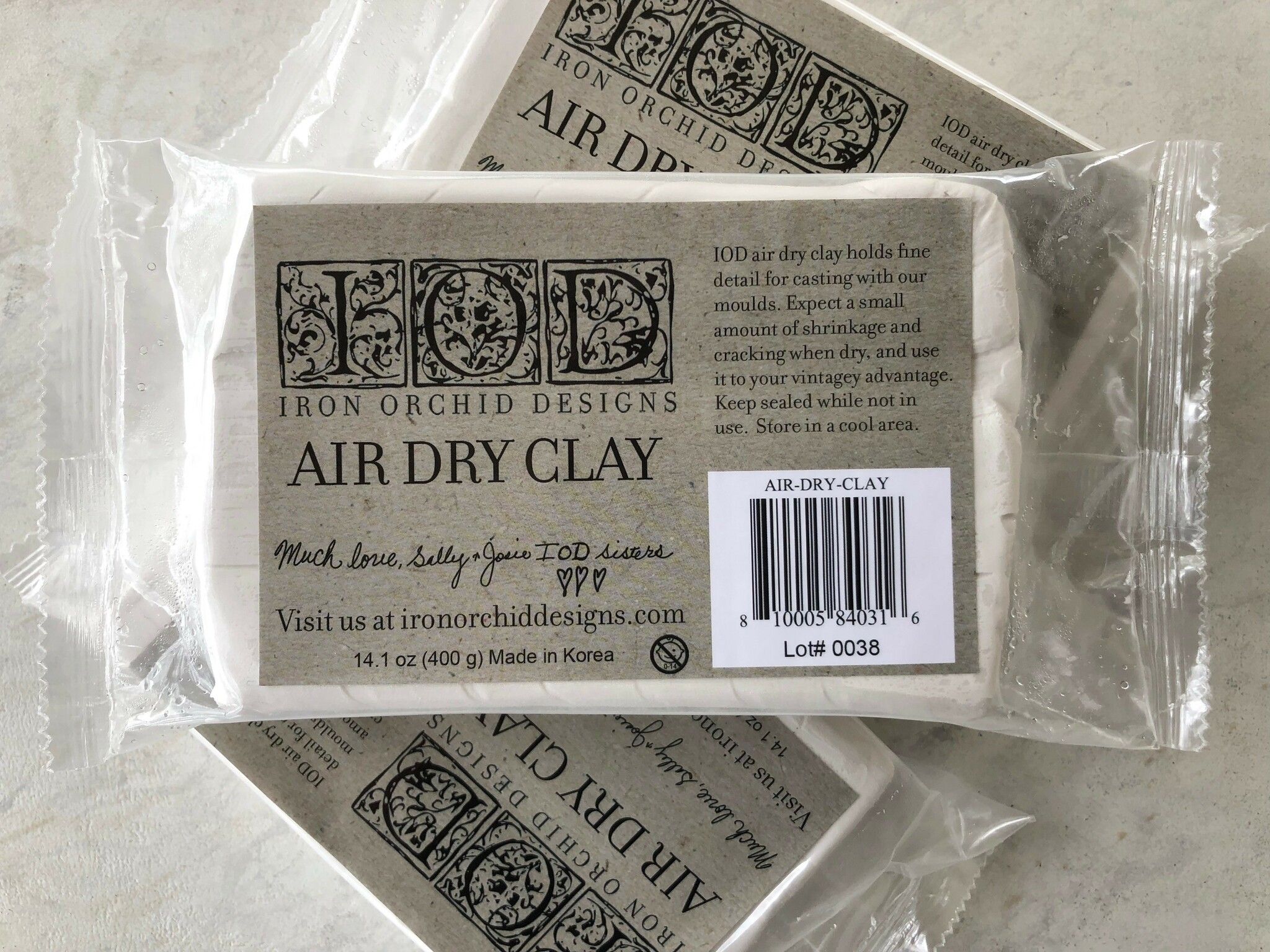IOD Air Dry Clay - lufttorkande lera