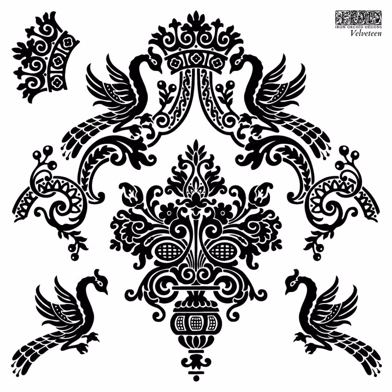 IOD Stamps Velveteen
