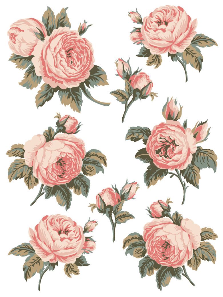 IOD Paint Inlay Spring Melody