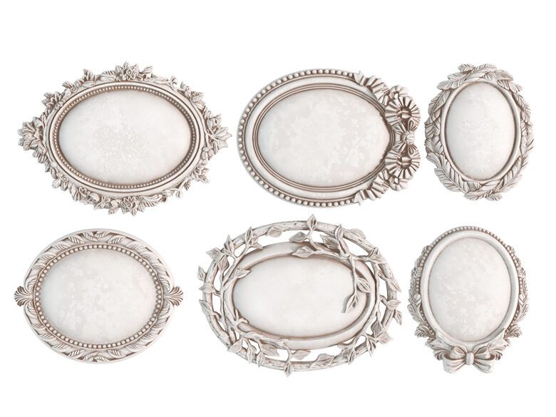 IOD Moulds Vintage Brooches