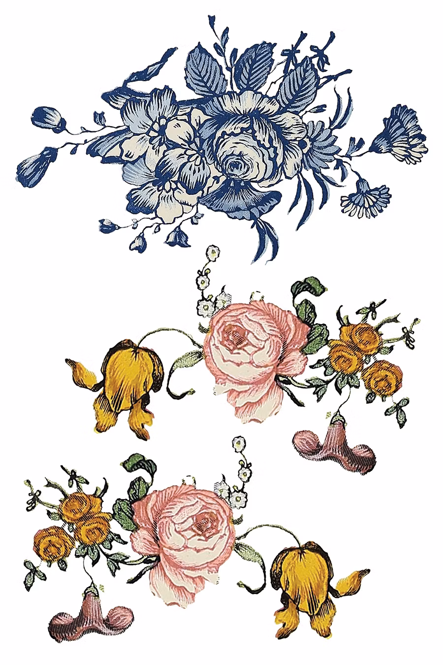 IOD Transfer Fairytale Florals