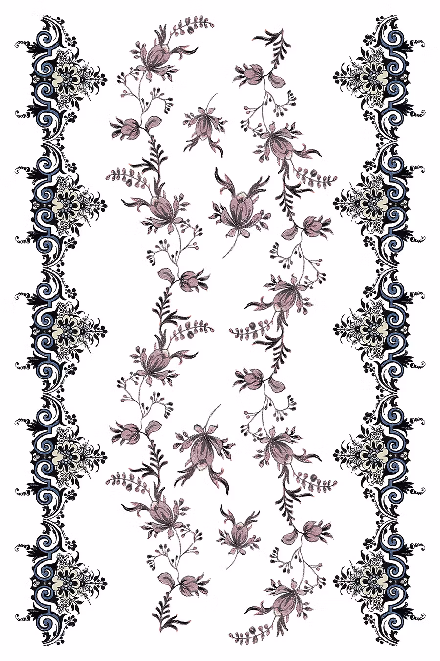 IOD Transfer Fairytale Florals