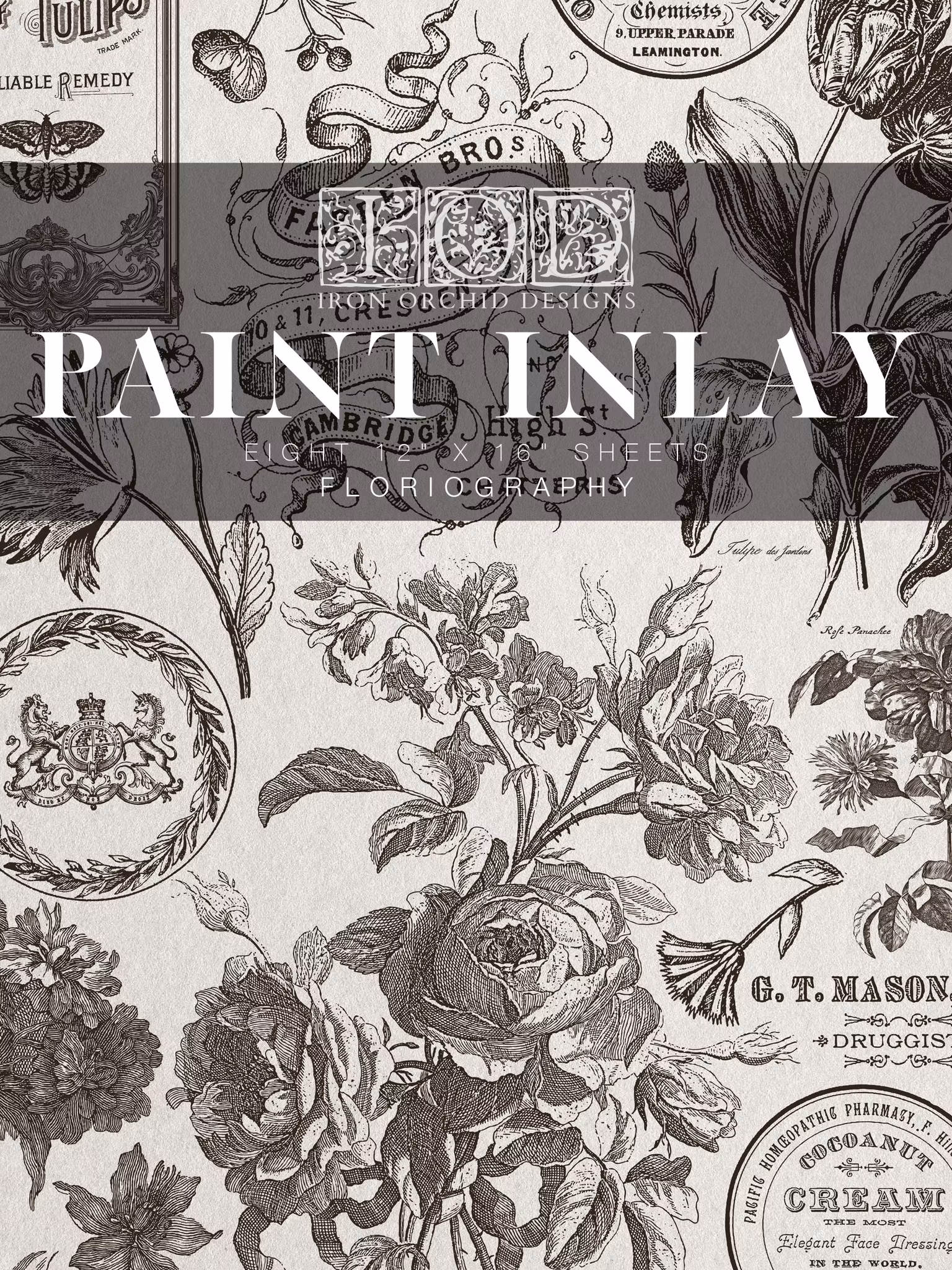 IOD Paint Inlay Floriography
